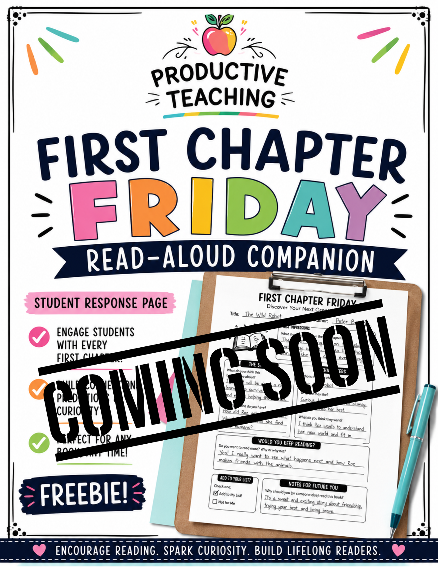 First Chapter Friday: Read-Aloud Companion