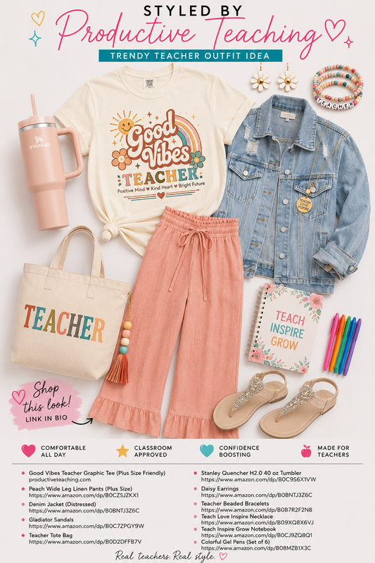 The Teacher's Back-to-School Wardrobe: 10 Comfortable Outfits You'll Actually Want to Wear