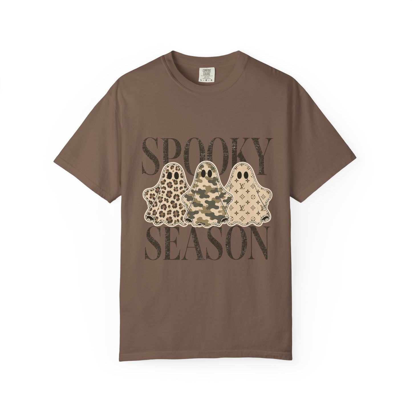 Spooky Season Ghost Shirt | Comfort Colors® Halloween Tee | Retro Fall Graphic Shirt