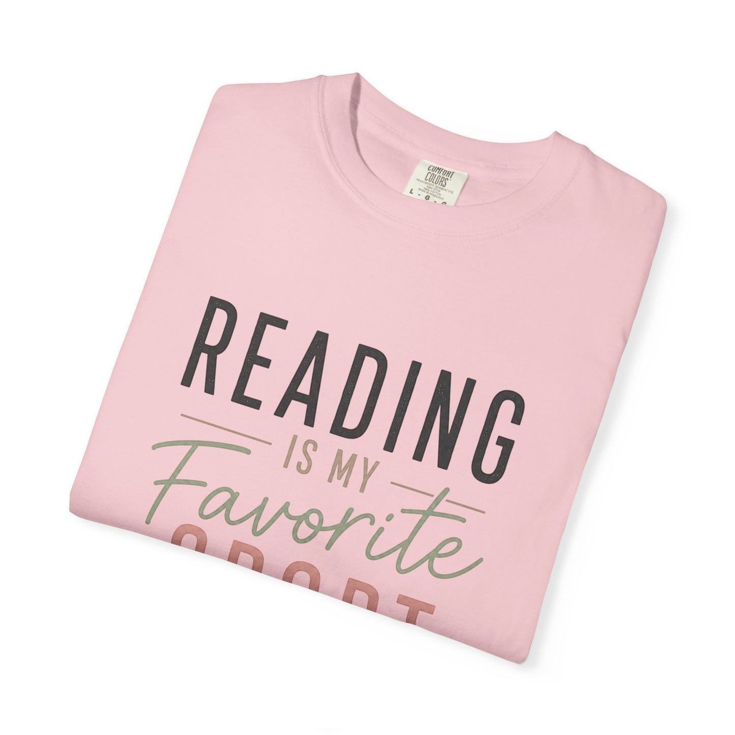 Reading Is My Favorite Sport T-shirt | Book Lover Graphic Tee