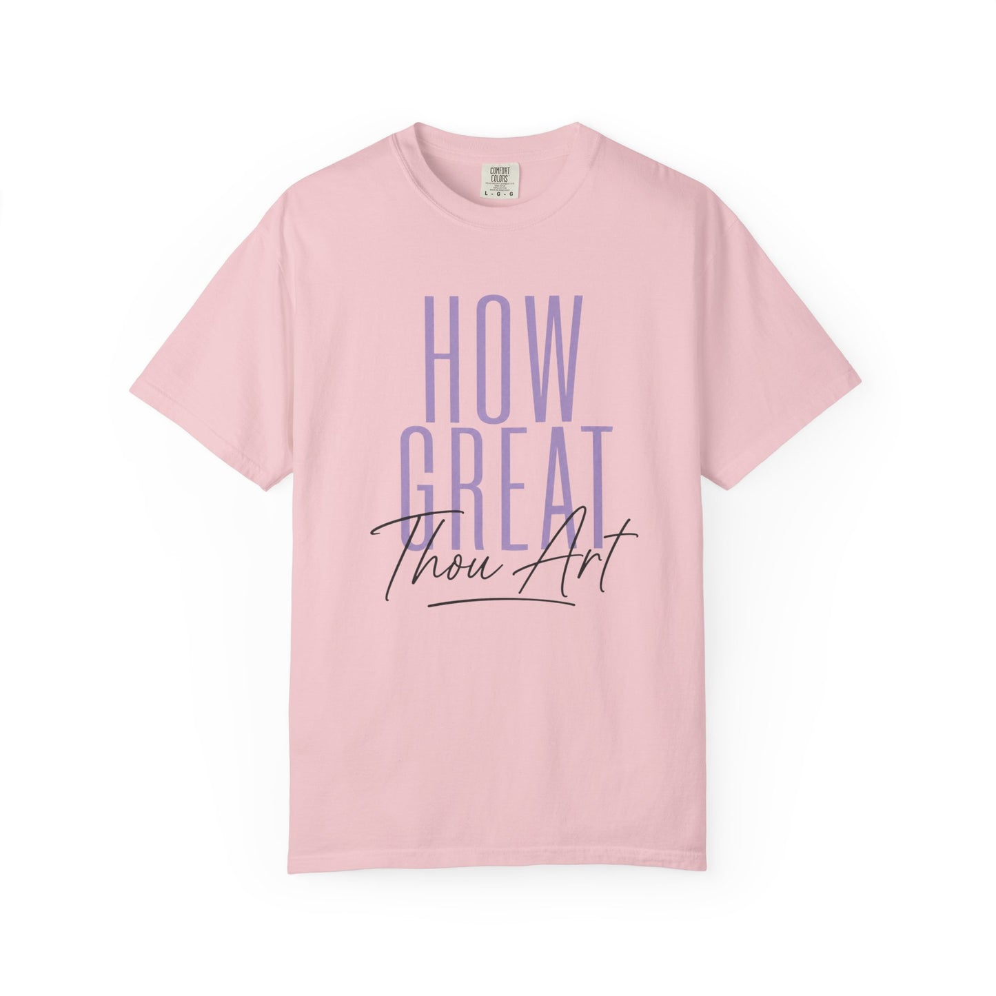 How Great Thou Art T-shirt | Christian Hymn Crewneck Tee, Faith Tee