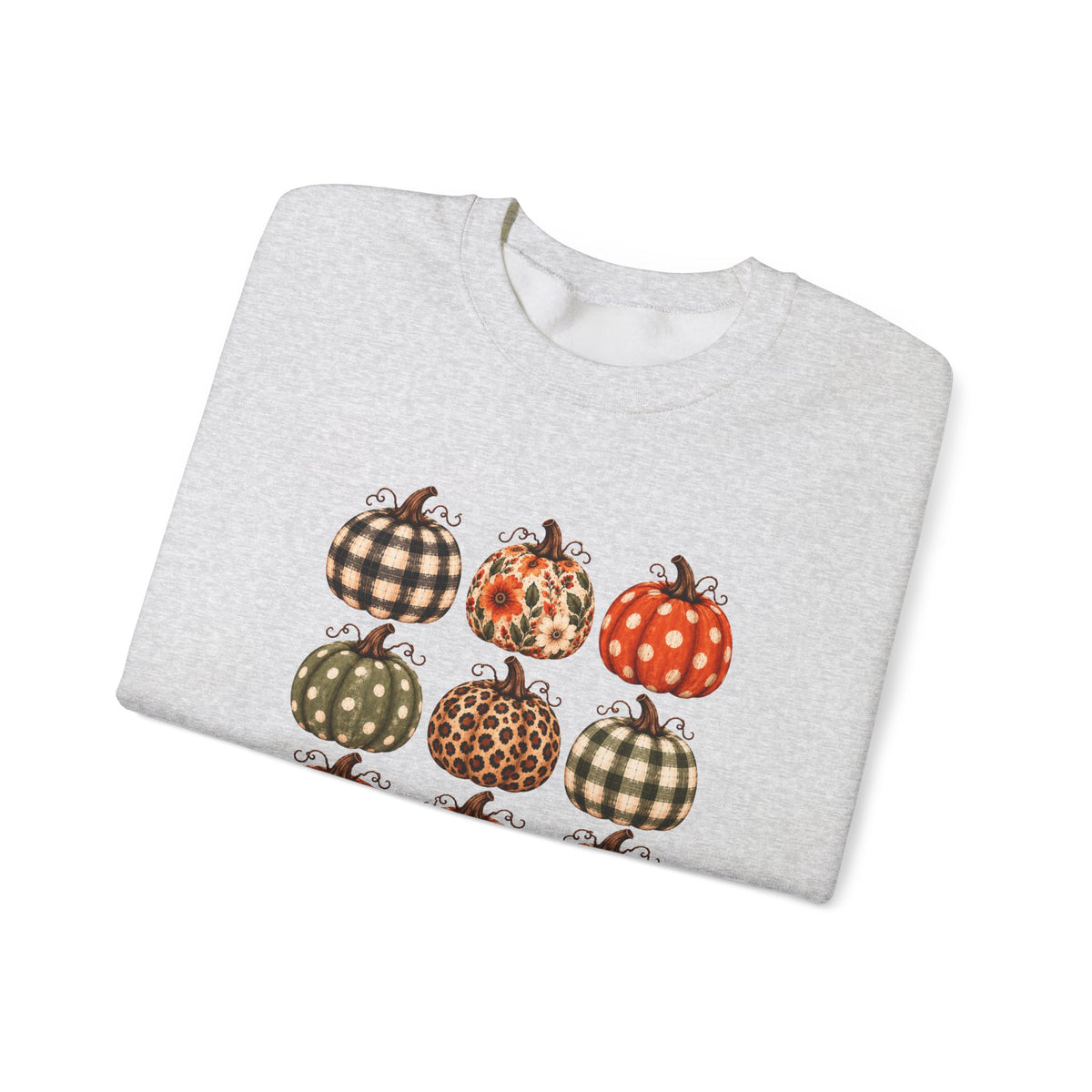 Fall Pumpkin teacher crewneck sweatshirt – color variant 7