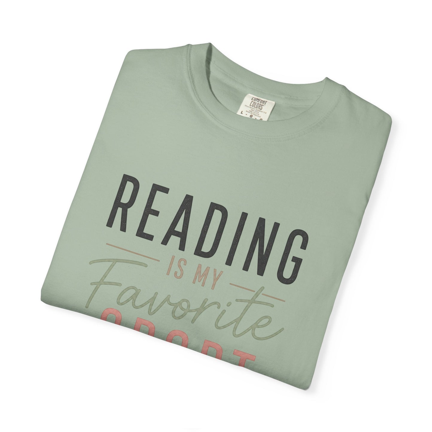 Reading Is My Favorite Sport T-shirt | Book Lover Graphic Tee