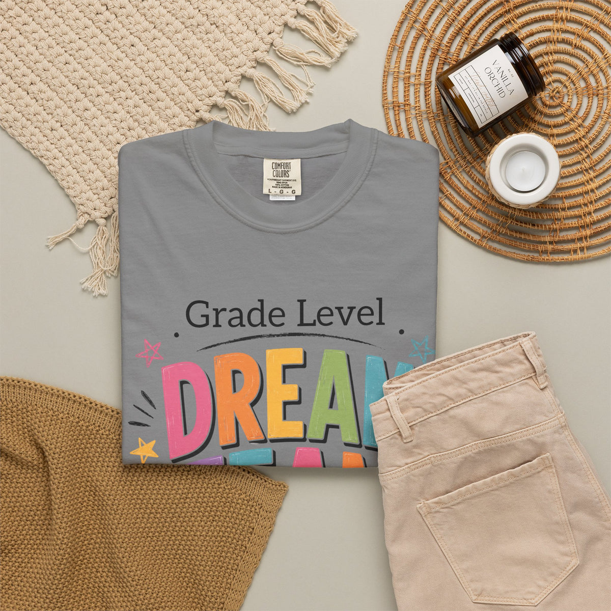 Personalized Dream Team teacher shirt – color variant 8