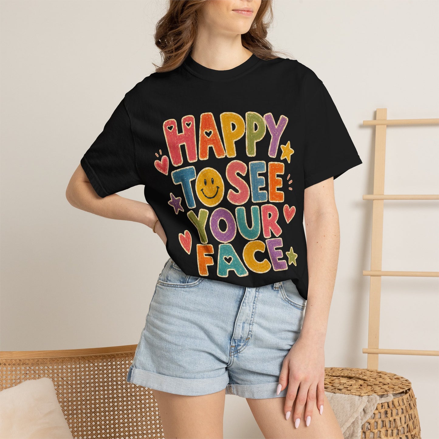 Happy To See Your Face T-Shirt