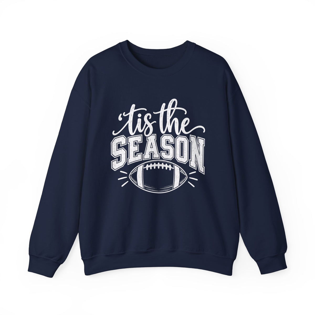 Football 'Tis The Season holiday crewneck sweatshirt – color variant 4