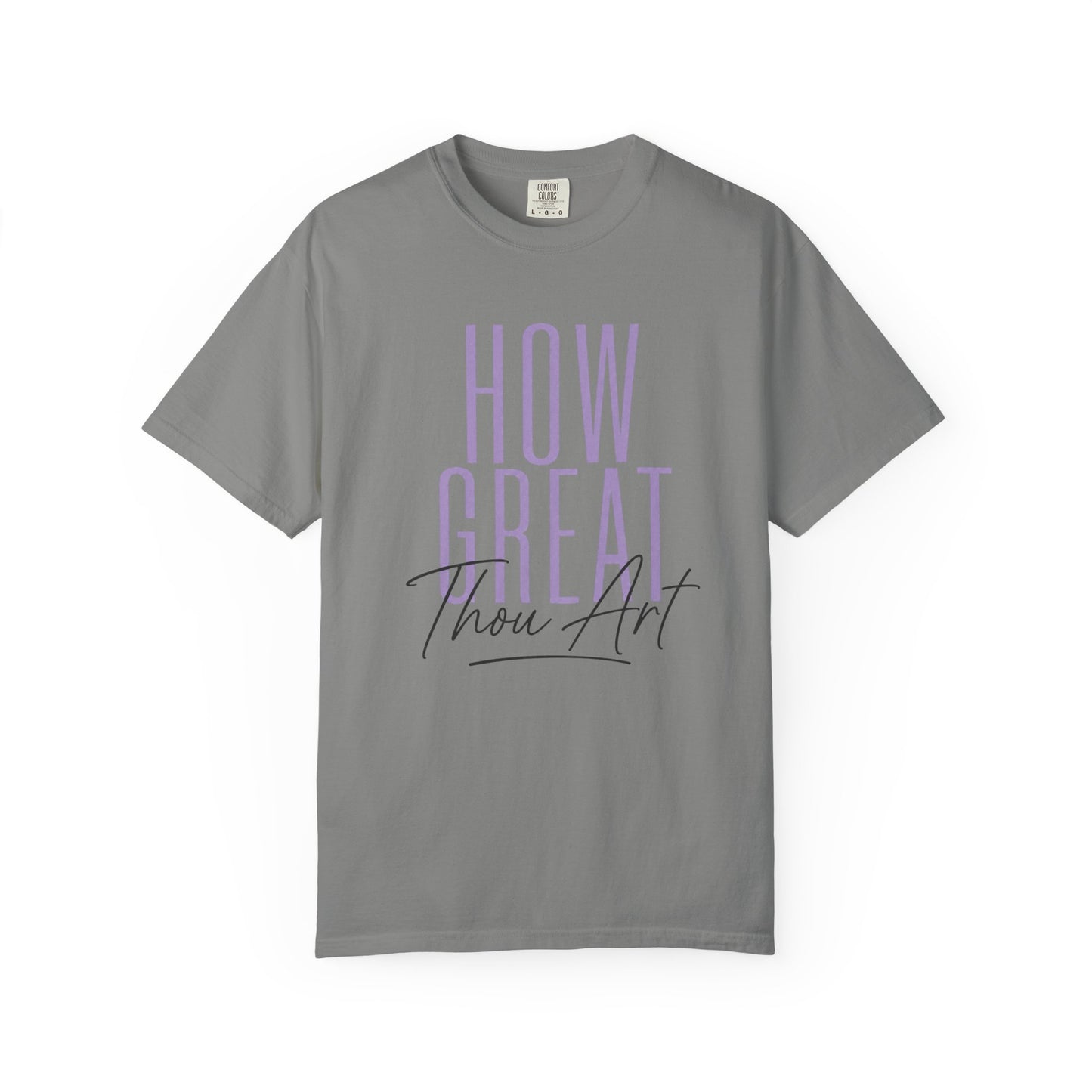 How Great Thou Art T-shirt | Christian Hymn Crewneck Tee, Faith Tee