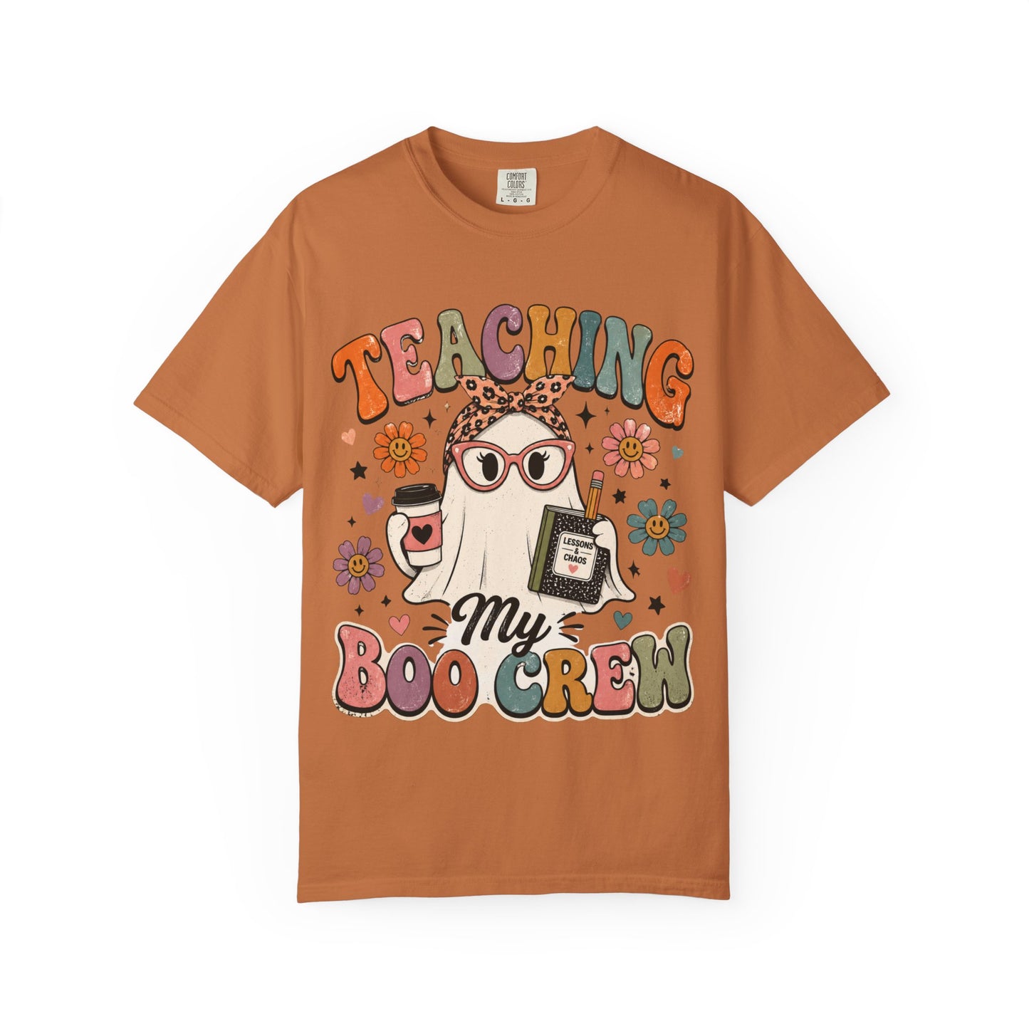 Teaching My Boo Crew T-shirt | Halloween Ghost Teacher Design