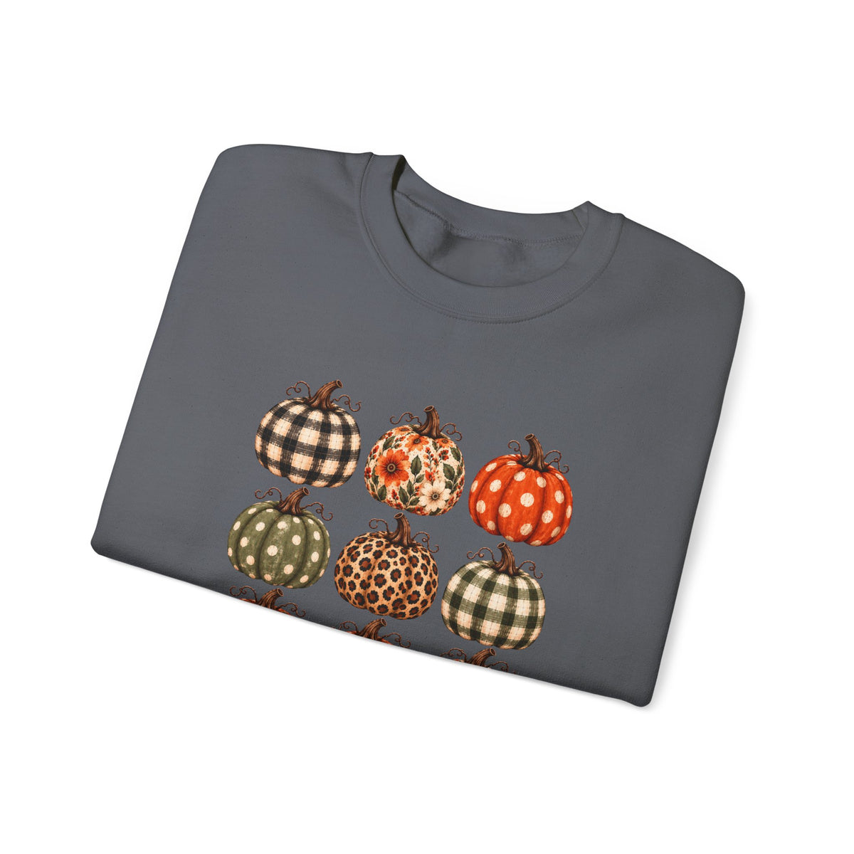 Fall Pumpkin teacher crewneck sweatshirt – color variant 10