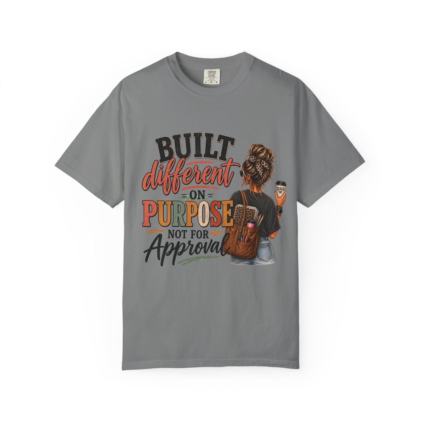 Built Different on Purpose Shirt | Empowering Women’s Gift | Empowering Teachers