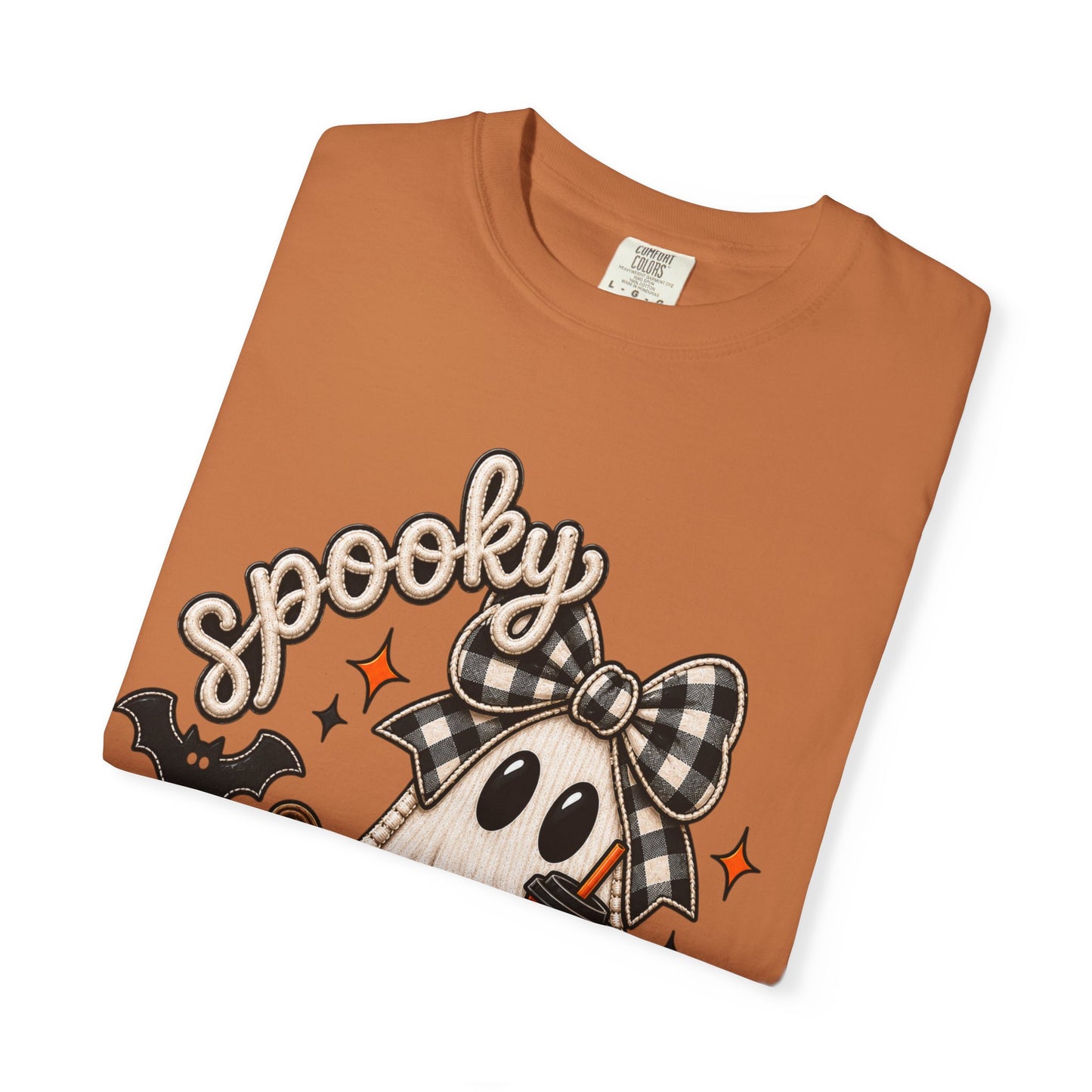 Spooky Ghost Pumpkin Tee | Halloween Printed T-Shirt