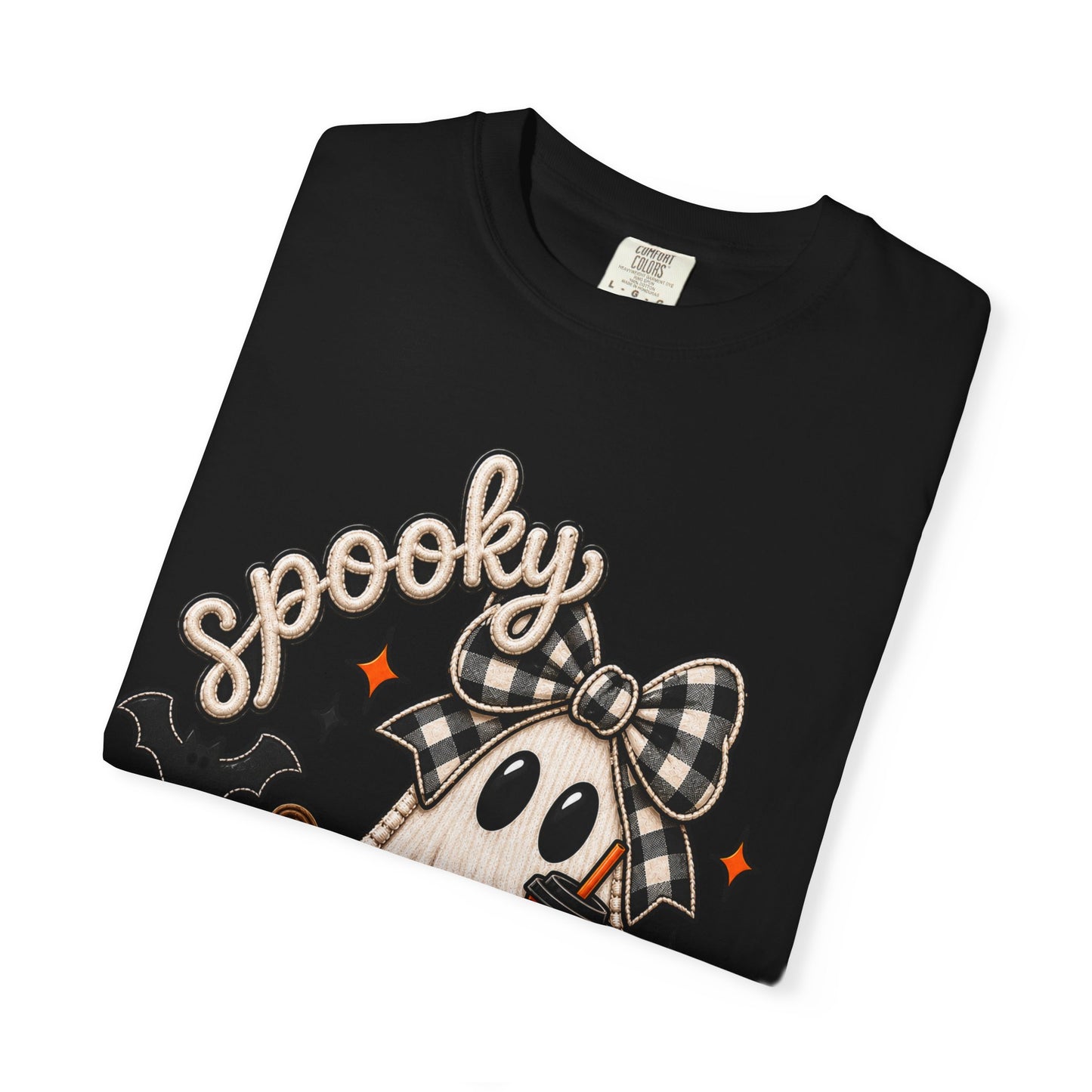 Spooky Ghost Pumpkin Tee | Halloween Printed T-Shirt