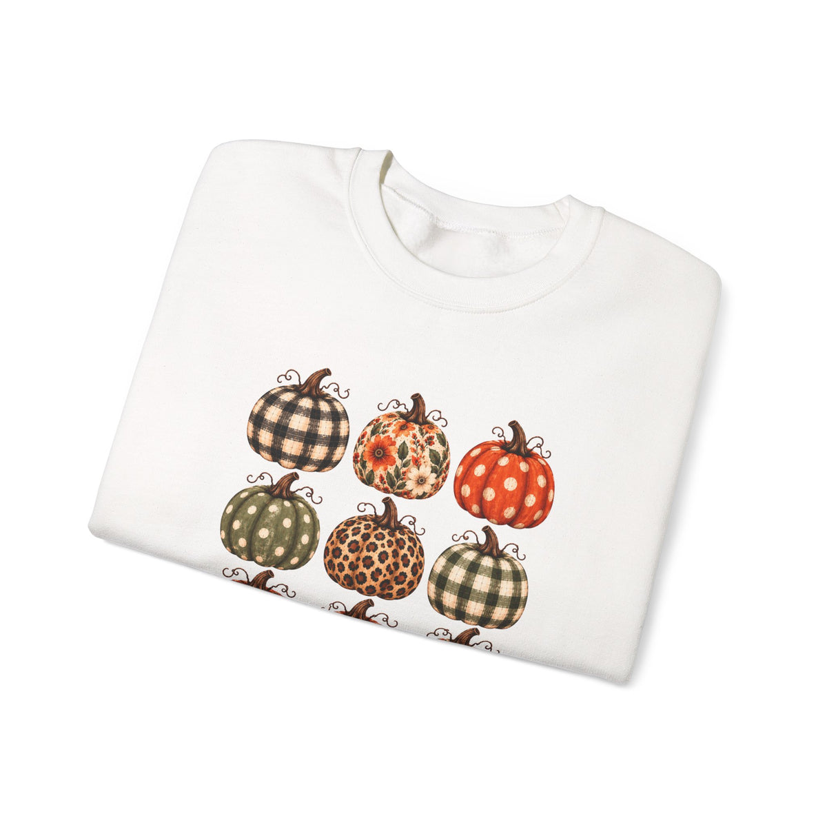 Fall Pumpkin teacher crewneck sweatshirt – color variant 8