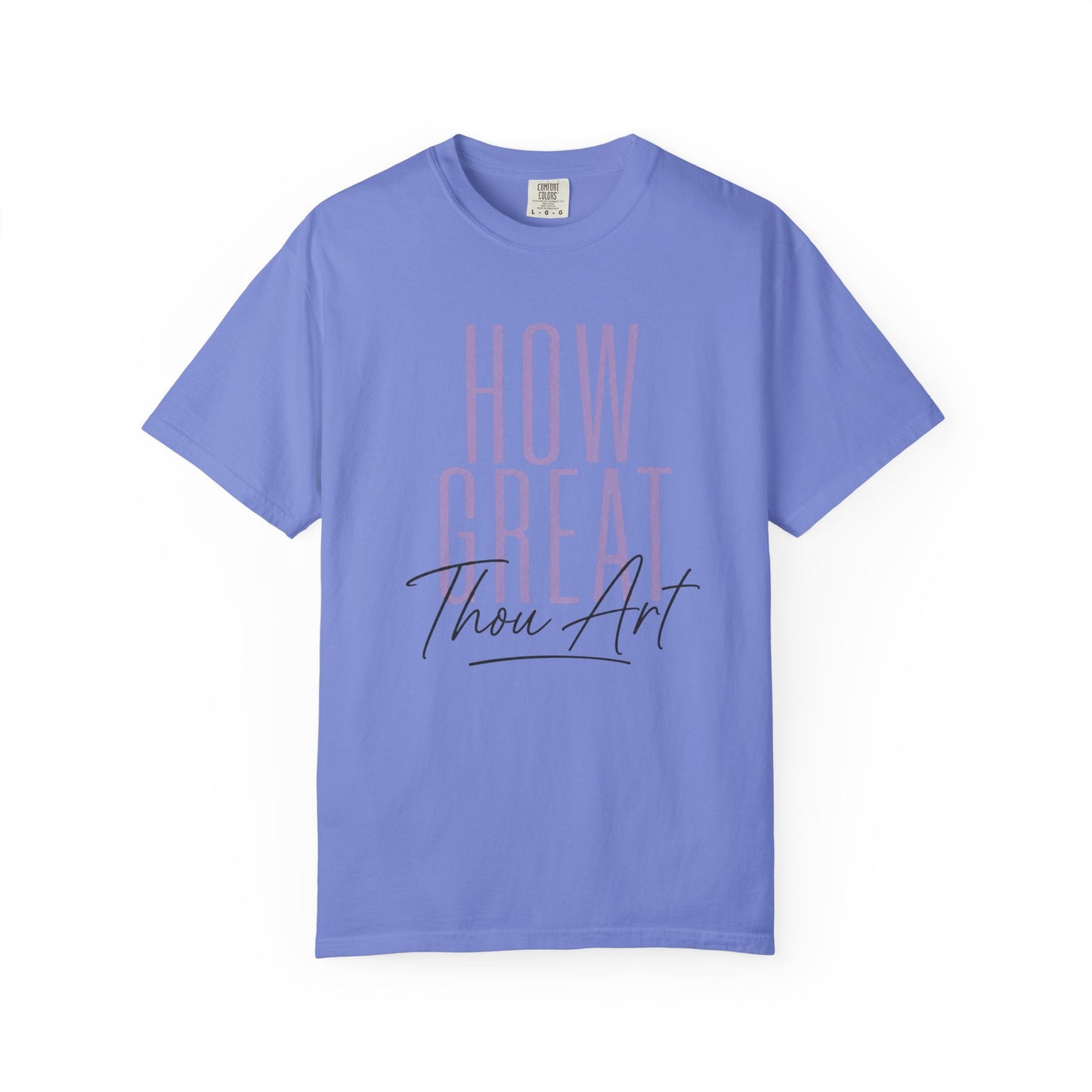 How Great Thou Art T-shirt | Christian Hymn Crewneck Tee, Faith Tee