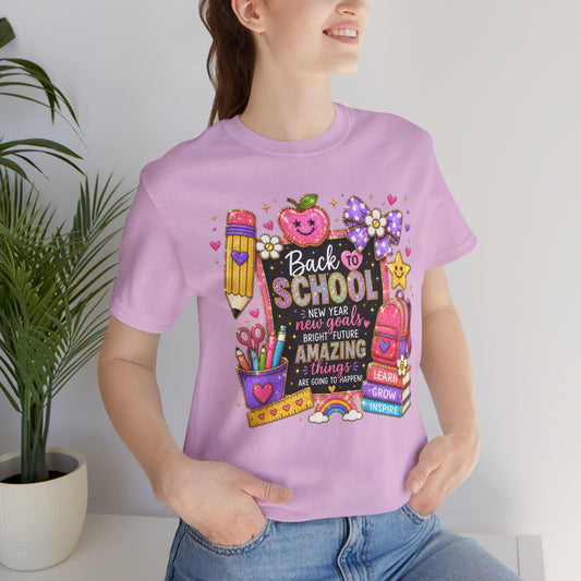 Back-to-School Teacher Shirt | Bella+Canvas® New School Year Tee | Teacher Gift
