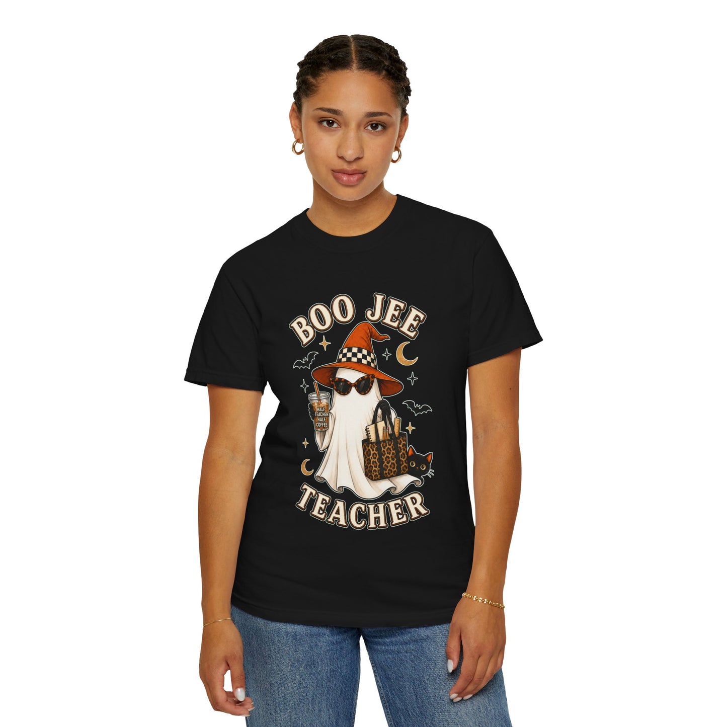 Boo Jee Teacher Halloween Shirt | Comfort Colors® Ghost Teacher Tee