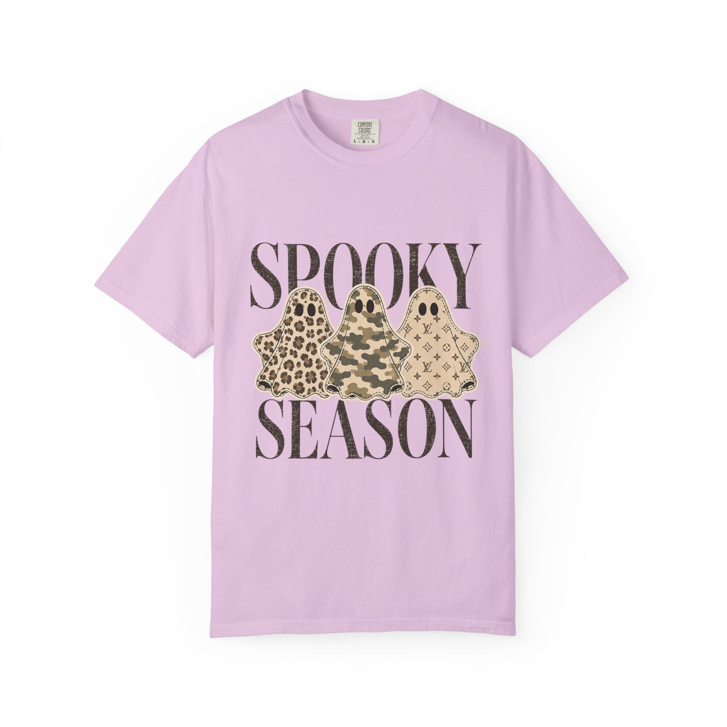 Spooky Season Ghost Shirt | Comfort Colors® Halloween Tee | Retro Fall Graphic Shirt