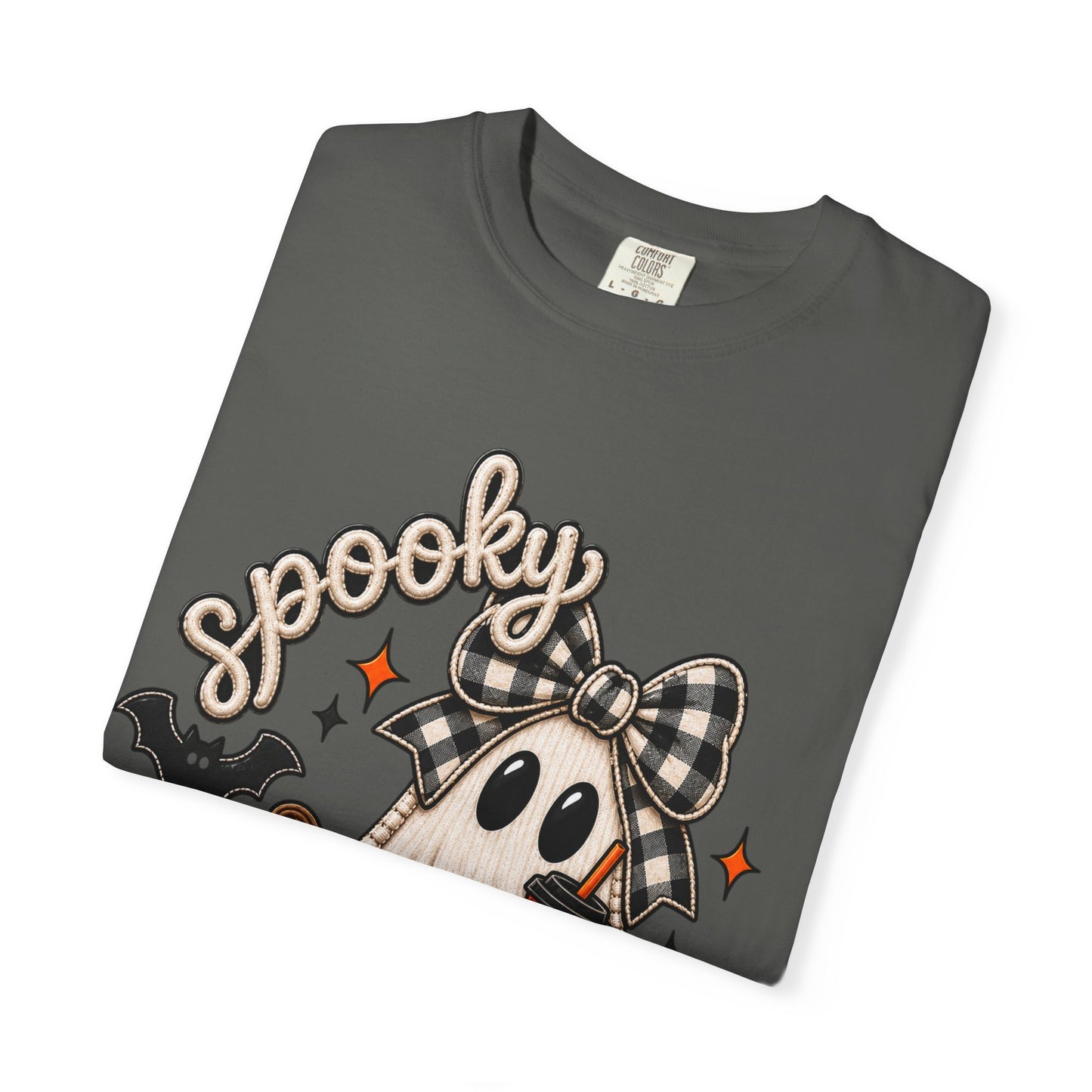 Spooky Ghost Pumpkin Tee | Halloween Printed T-Shirt