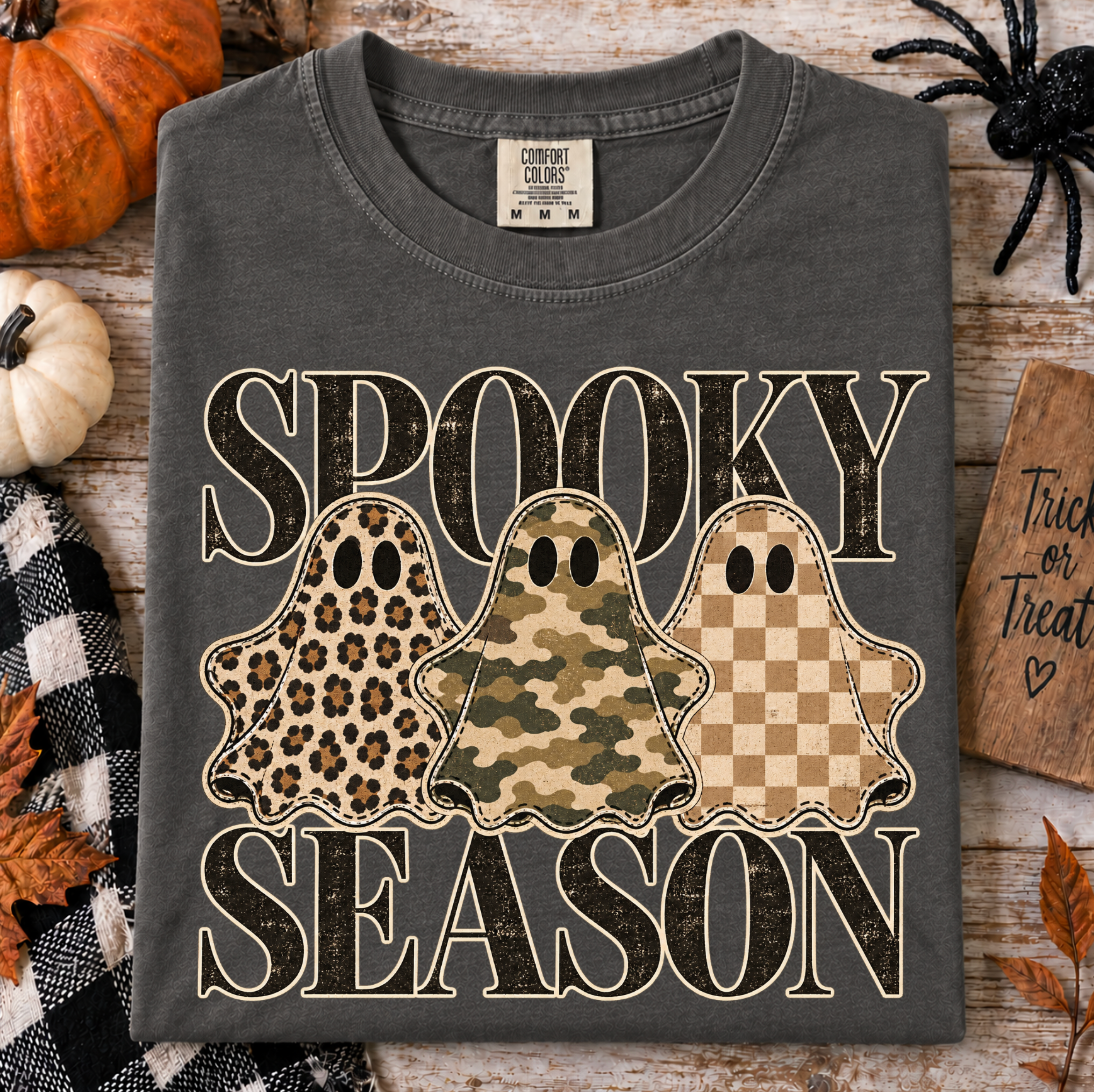 Spooky Season Ghost Halloween teacher shirt – color variant 1