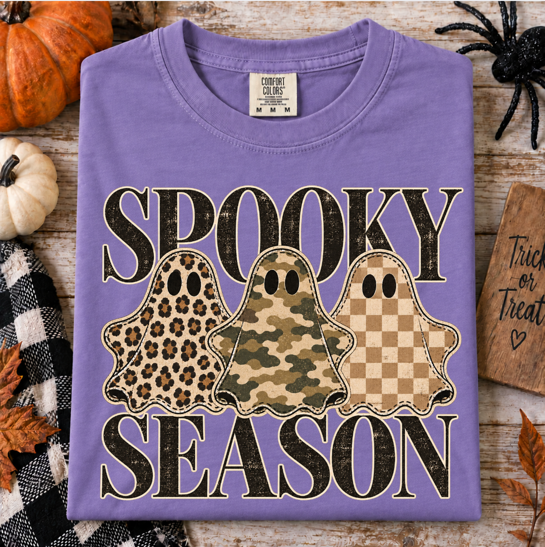 Spooky Season Ghost Halloween teacher shirt – color variant 2