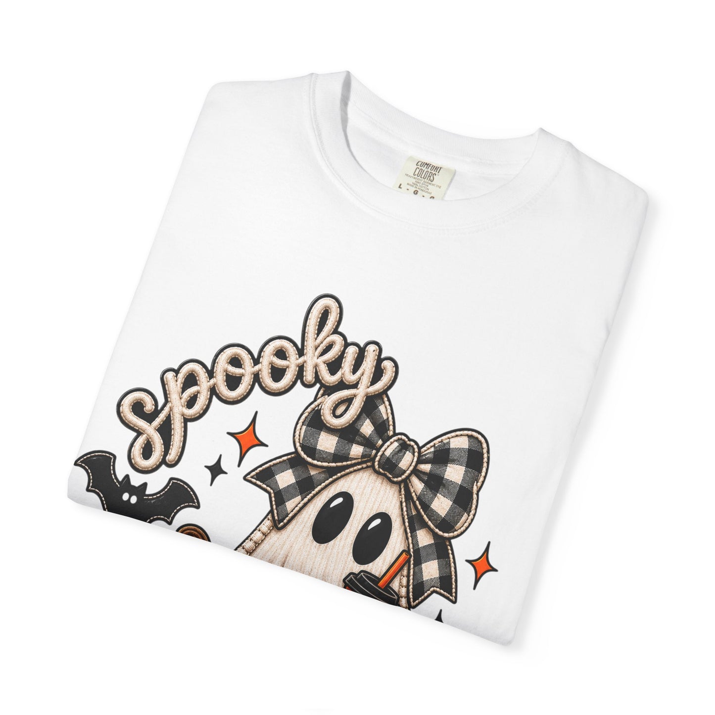 Spooky Ghost Pumpkin Tee | Halloween Printed T-Shirt