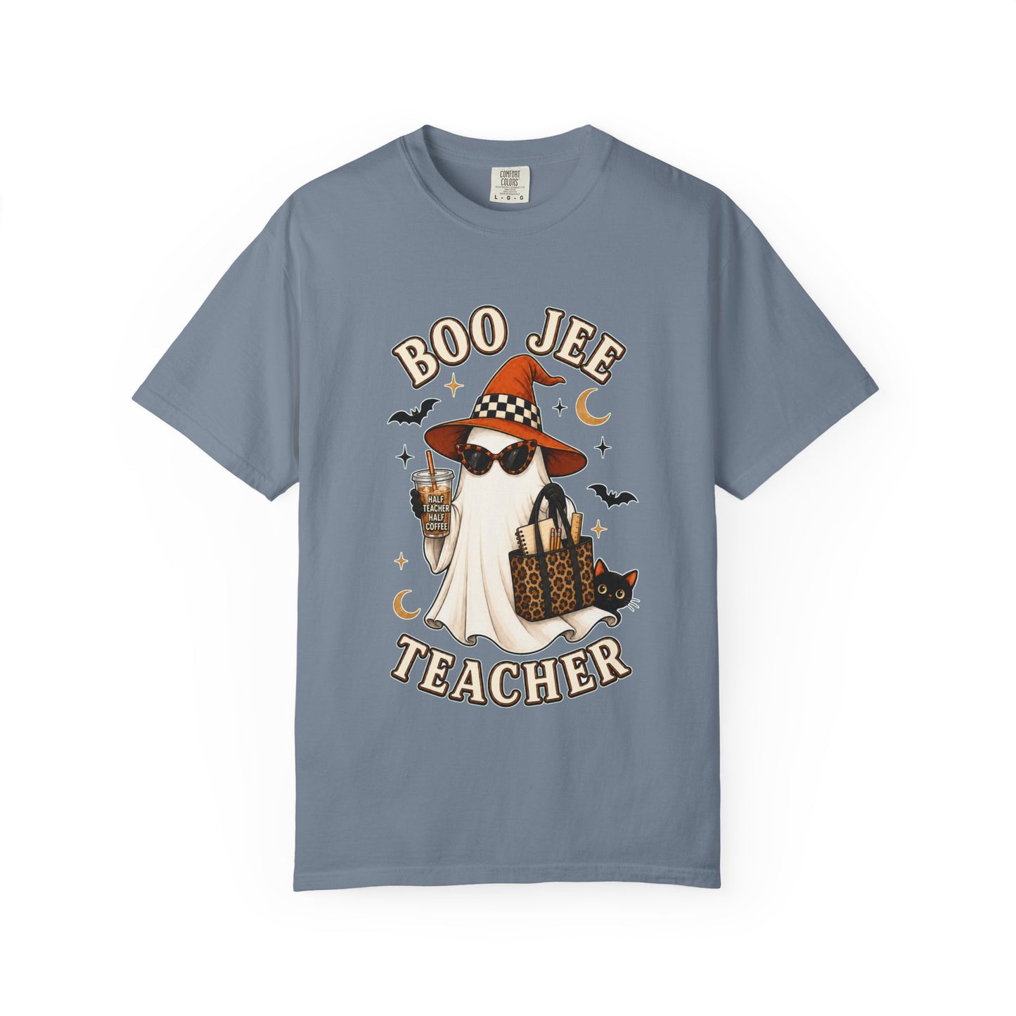 Boo Jee Teacher Halloween Shirt | Comfort Colors® Ghost Teacher Tee