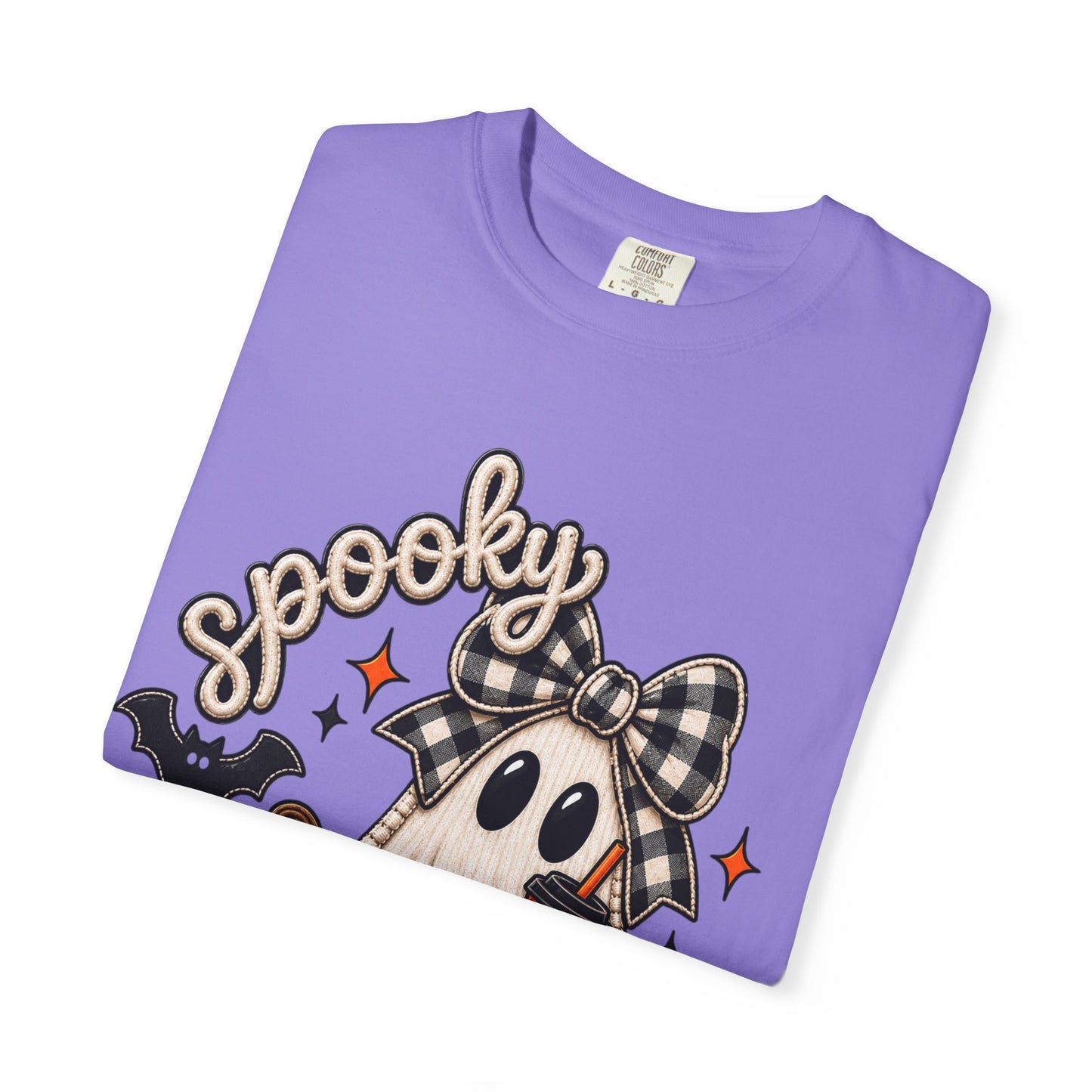 Spooky Ghost Pumpkin Tee | Halloween Printed T-Shirt
