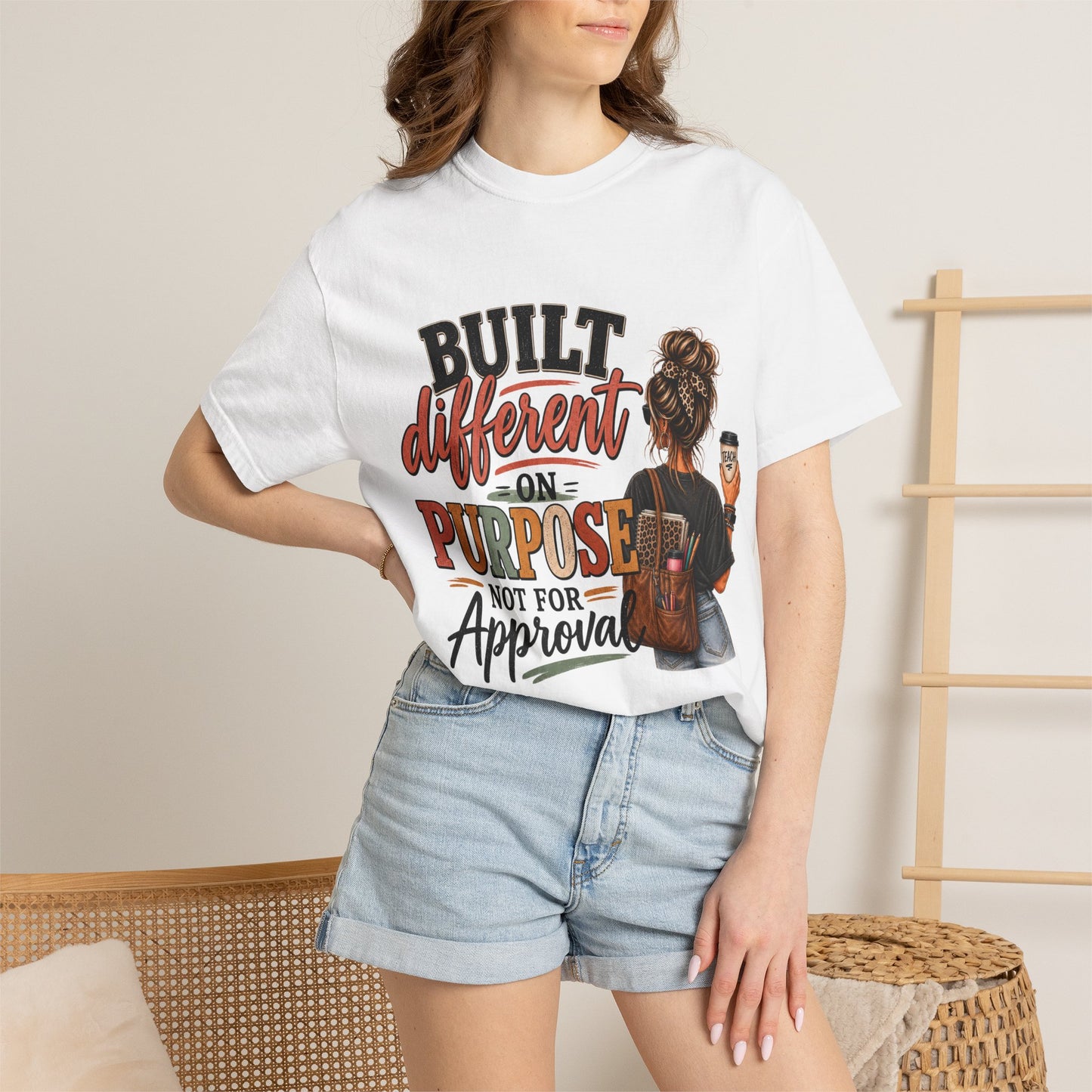 Built Different on Purpose Shirt | Empowering Women’s Gift | Empowering Teachers