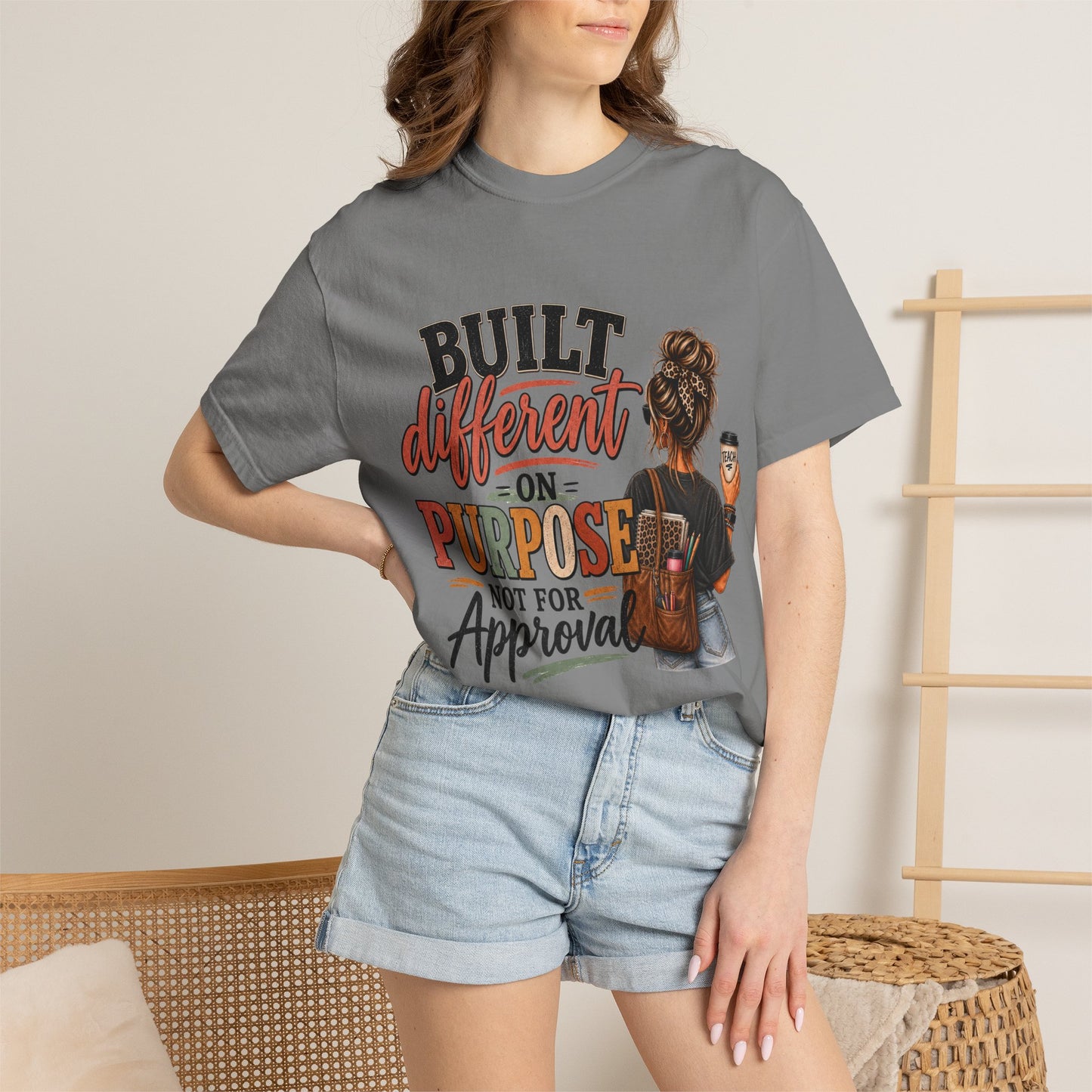 Built Different on Purpose Shirt | Empowering Women’s Gift | Empowering Teachers