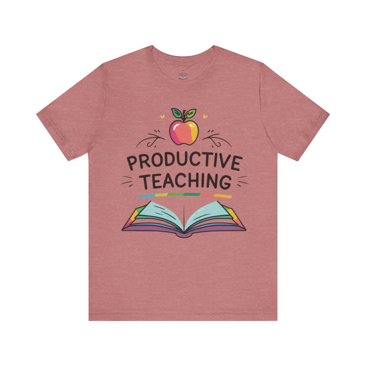 Productive Teaching official logo teacher shirt – color variant 2