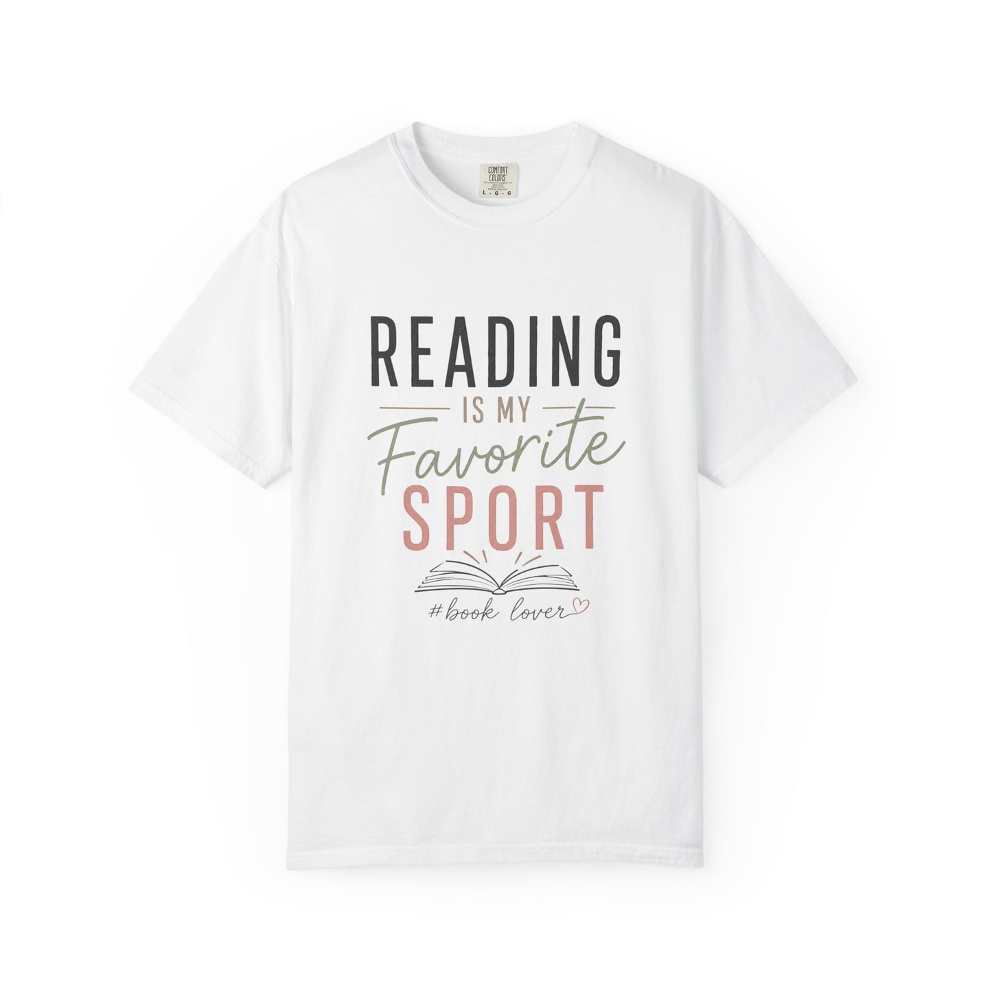 Reading Is My Favorite Sport T-shirt | Book Lover Graphic Tee