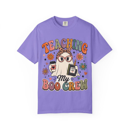 Teaching My Boo Crew T-shirt | Halloween Ghost Teacher Design