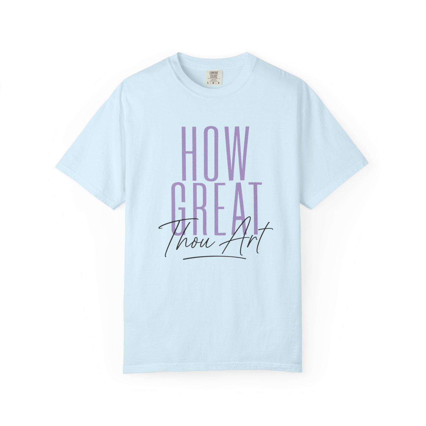 How Great Thou Art T-shirt | Christian Hymn Crewneck Tee, Faith Tee