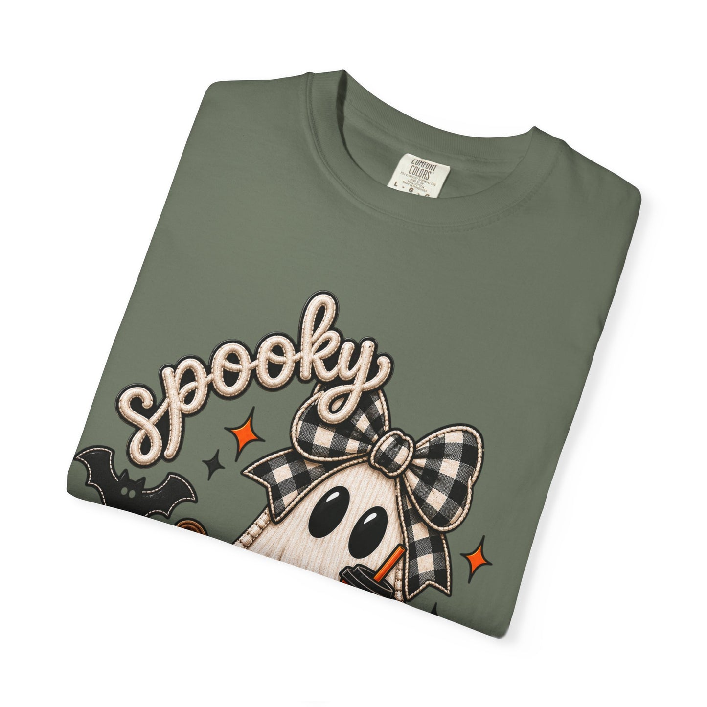 Spooky Ghost Pumpkin Tee | Halloween Printed T-Shirt