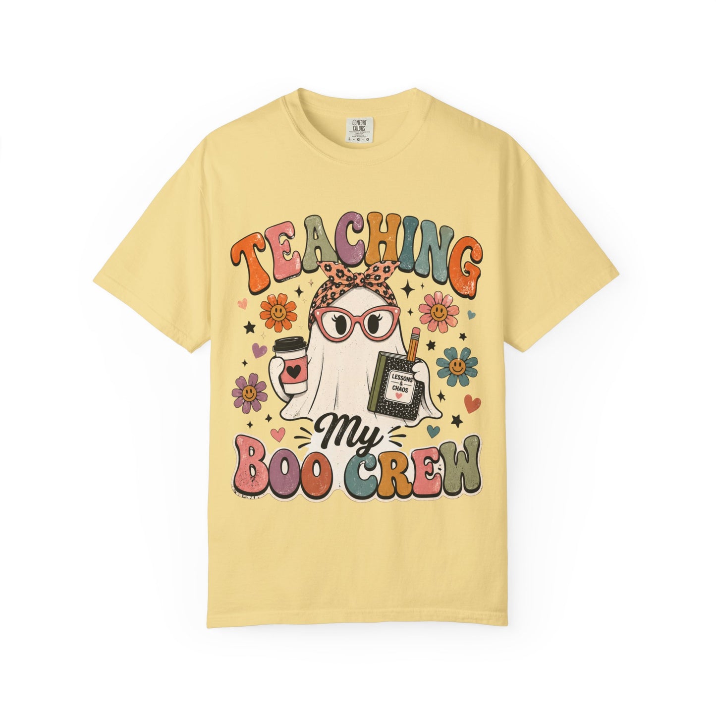 Teaching My Boo Crew T-shirt | Halloween Ghost Teacher Design