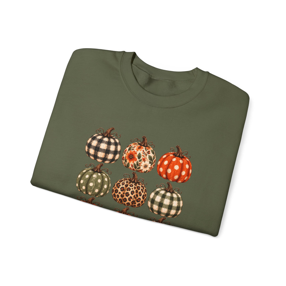 Fall Pumpkin teacher crewneck sweatshirt – color variant 5