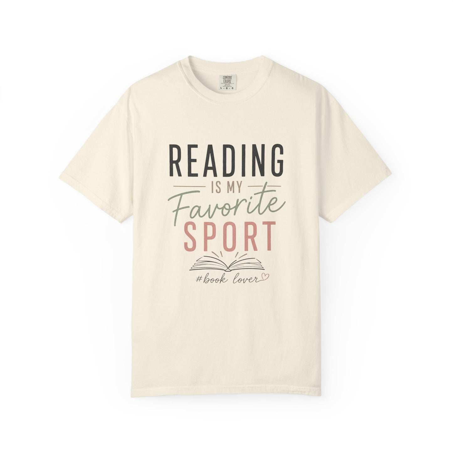 Reading Is My Favorite Sport T-shirt | Book Lover Graphic Tee