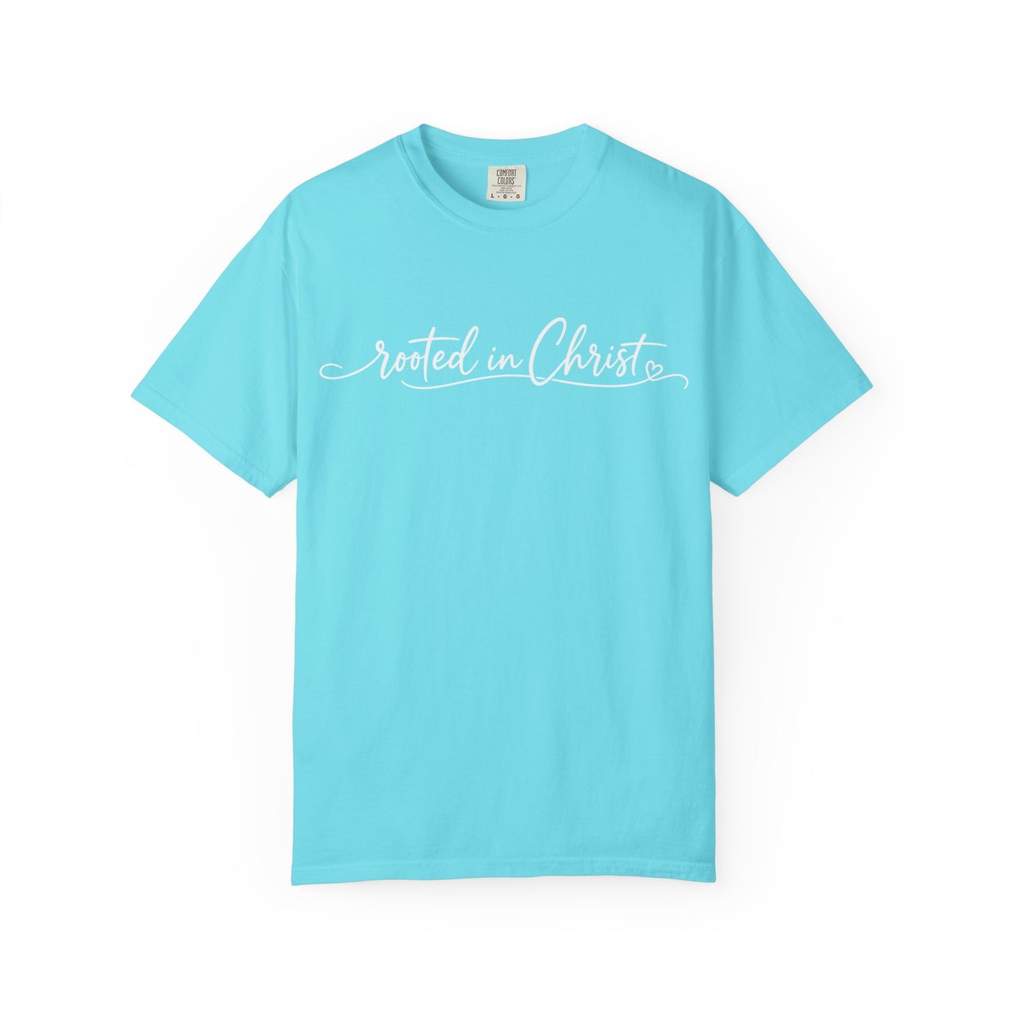 Rooted in Christ T-Shirt | Christian Faith Scripture Tee